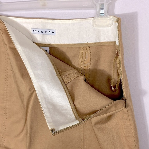 Gap Stretch Classic Tan Women's Skirt size 4 - Picture 5 of 7